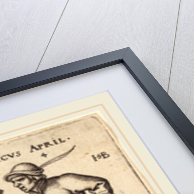 March and April by Sebald Beham