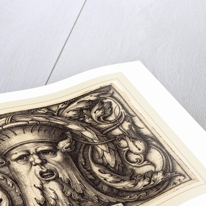 Ornament with a Mask, 1543 by Sebald Beham