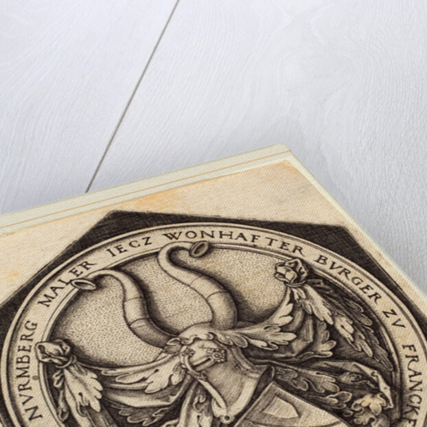 Coat of Arms of H.S. Beham, 1544 by Sebald Beham