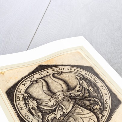 Coat of Arms of H.S. Beham, 1544 by Sebald Beham