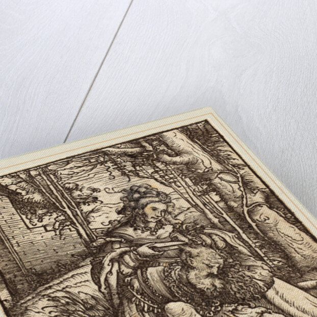 Samson and Delilah by Hans Burgkmair I