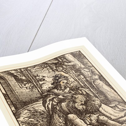 Samson and Delilah by Hans Burgkmair I