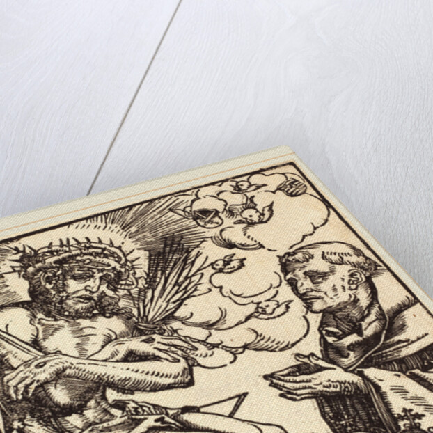 Saint Bernard Adoring the Man of Sorrows by Lucas Cranach the Elder