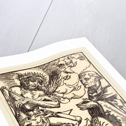 Saint Bernard Adoring the Man of Sorrows by Lucas Cranach the Elder