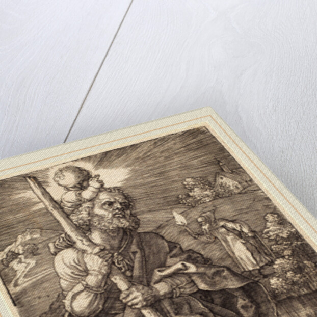 Saint Christopher Facing Right, 1521 by Albrecht Dürer
