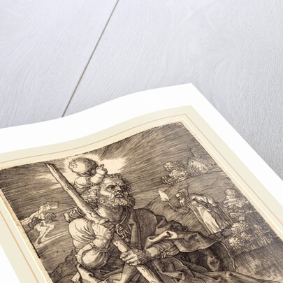 Saint Christopher Facing Right, 1521 by Albrecht Dürer