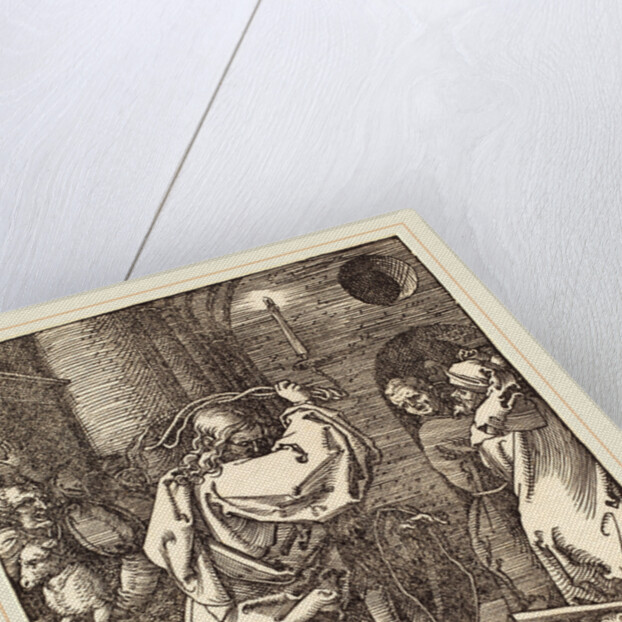 Christ Expelling the Moneylenders from the Temple, probably c. 1509-1510 by Albrecht Dürer