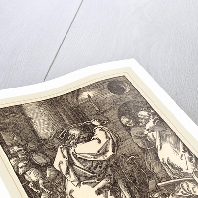 Christ Expelling the Moneylenders from the Temple, probably c. 1509-1510 by Albrecht Dürer