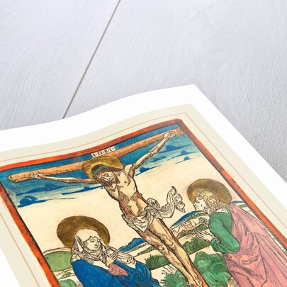 Christ on the Cross Between the Virgin and Saint John, 1493 by Albrecht Dürer