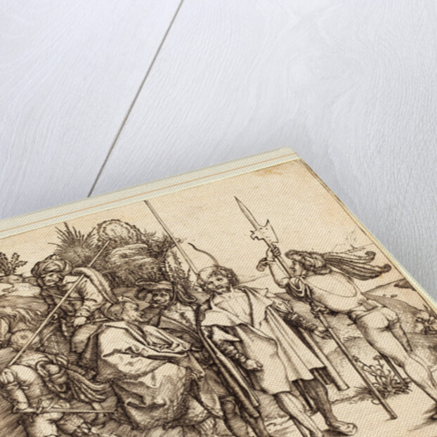Five Soldiers and a Turk on Horseback by Albrecht Dürer
