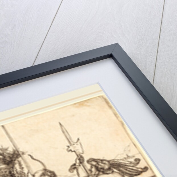 Five Soldiers and a Turk on Horseback by Albrecht Dürer