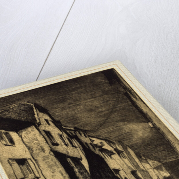 Street in Saverne, 1858 by James McNeill Whistler