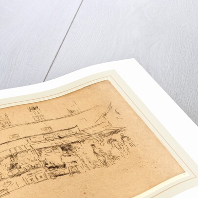 Quai de Montebello, 1893 by James McNeill Whistler