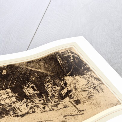 The Smithy, c. 1880 by James McNeill Whistler