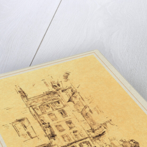 Rue Furstenberg, 1894 by James McNeill Whistler