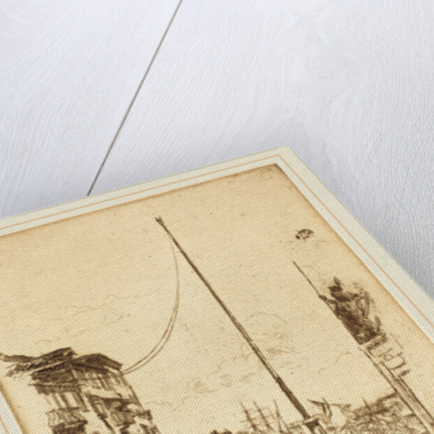 The Little Mast, 1880 by James McNeill Whistler