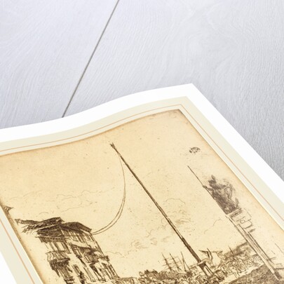 The Little Mast, 1880 by James McNeill Whistler