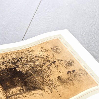 The Traghetto, No.II, 1880 by James McNeill Whistler