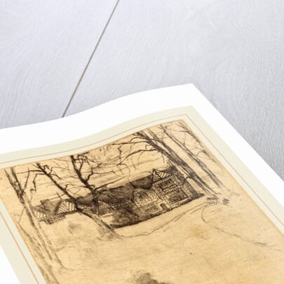 Speke Hall, No.1, 1870 by James McNeill Whistler