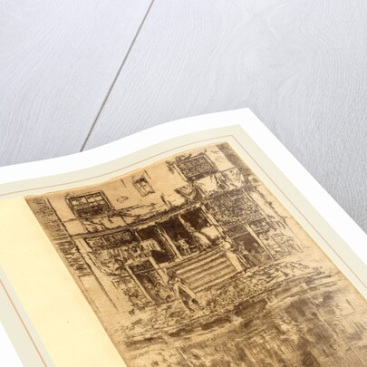 Steps, Amsterdam, 1889 by James McNeill Whistler