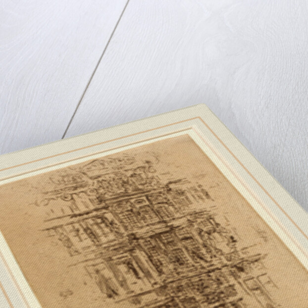 Palaces, Brussels, 1887 by James McNeill Whistler