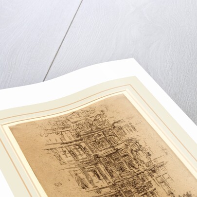 Palaces, Brussels, 1887 by James McNeill Whistler