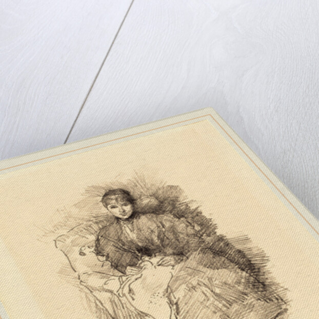 Needlework, 1896 by James McNeill Whistler