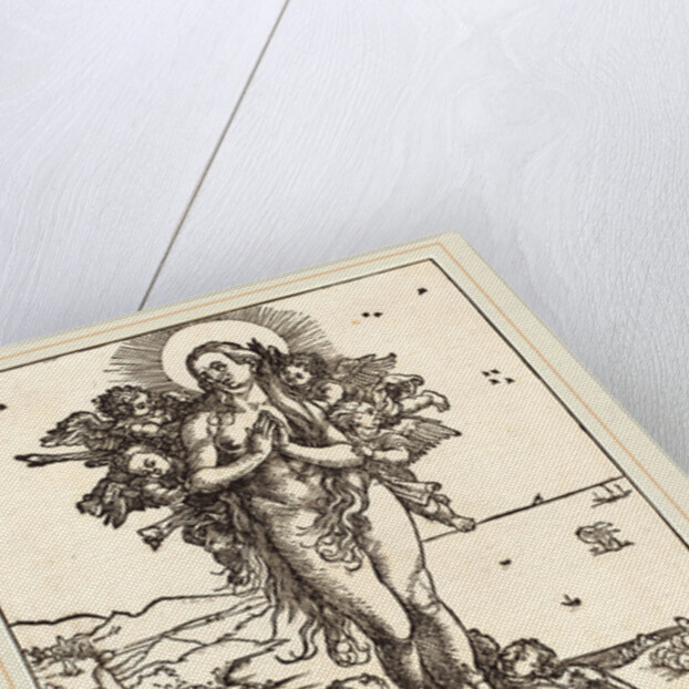 The Elevation of Saint Mary Magdalene by Albrecht Dürer