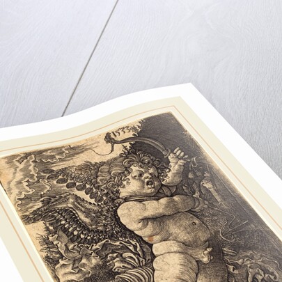 Cupid Balancing on a Globe, 1533 by Master H.L.
