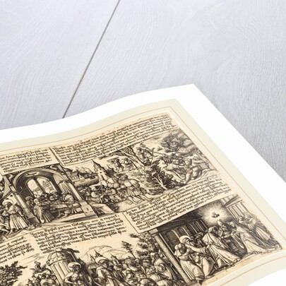 Jesus Christ Giving the Mission to the Apostles and Other New Testament Scenes by Daniel Hopfer I