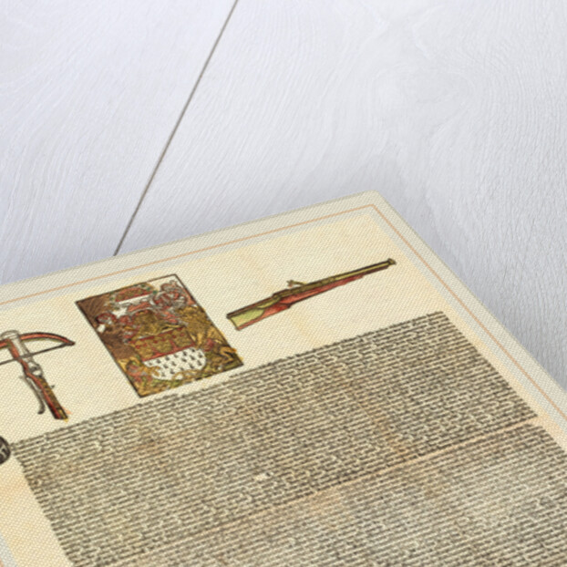 Broadside: An Invitation to an Arms Competition, in or after 1501 by Anonymous