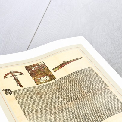 Broadside: An Invitation to an Arms Competition, in or after 1501 by Anonymous