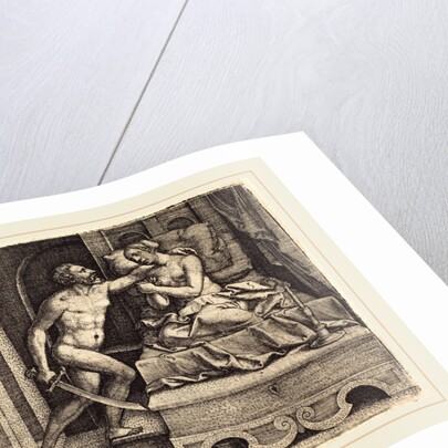 Tarquin and Lucretia by Georg Pencz