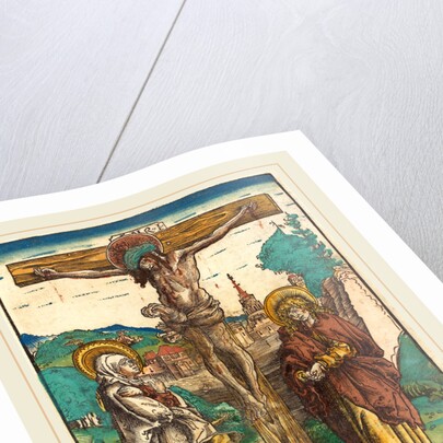 Christ on the Cross Between the Virgin and Saint John, c. 1502 by Lucas Cranach the Elder