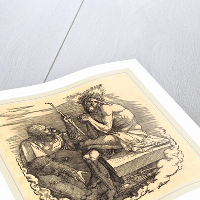 The Man of Sorrows Mocked by a Soldier, probably 1511 by Albrecht Dürer