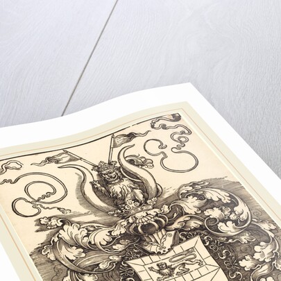 Coat of Arms of Lorenz Staiber, probably 1520-1521 by Albrecht Dürer