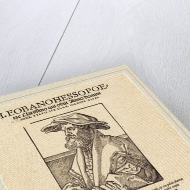Eobanus Hess, 1526 by Albrecht Dürer