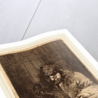Self-Portrait Drawing, 1675 by Michael Lukas Leopold Willmann