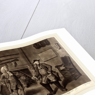 Mr. Foote in the Character of Major Sturgeon, in the Mayor of Garrat, 1765 by Johann Gottfried Haid