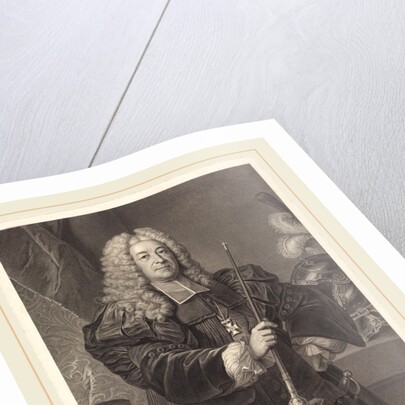 Cavalier, Johann von Erlach by Johann Georg Wille