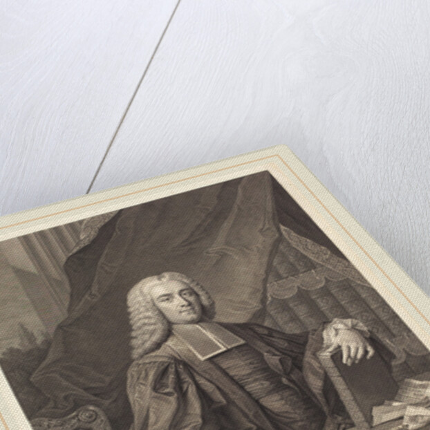 Nicolas Rene Berryer by Johann Georg Wille