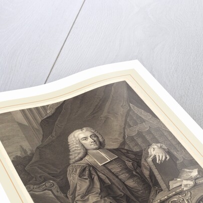 Nicolas Rene Berryer by Johann Georg Wille