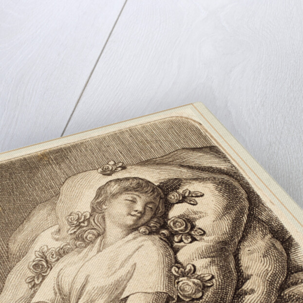 Dreaming on Roses, 1790 by Daniel Nikolaus Chodowiecki