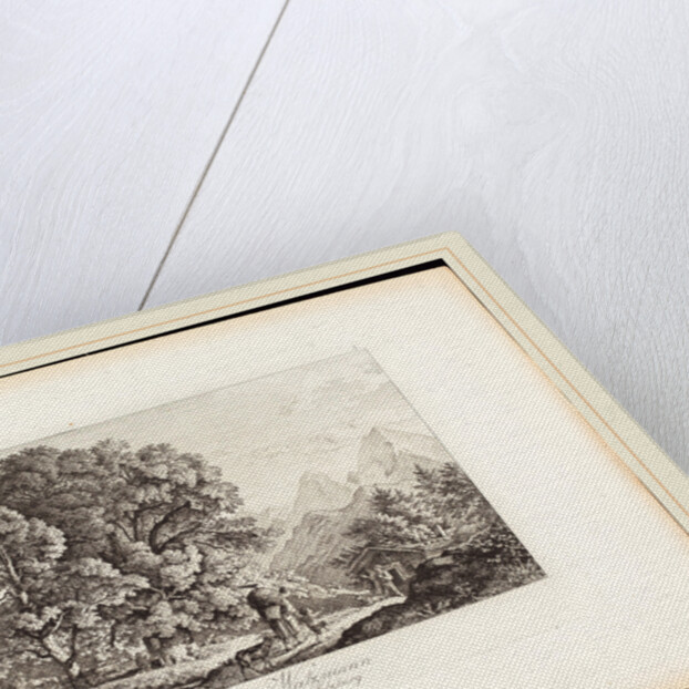 Der Watzmann bei Salzburg, 1830 by Ludwig Richter