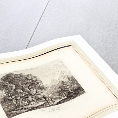 Der Watzmann bei Salzburg, 1830 by Ludwig Richter