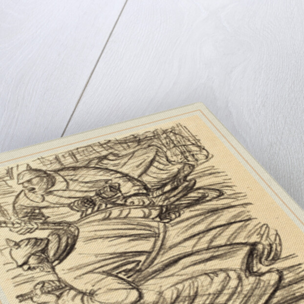 The Assault by Ernst Barlach