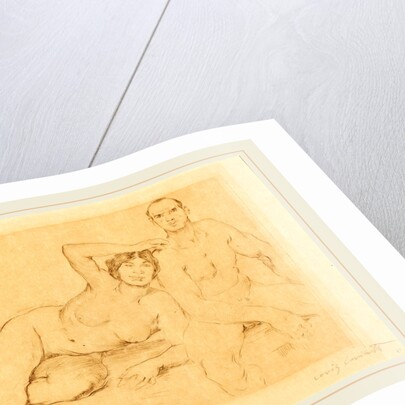 Two Nudes by Lovis Corinth