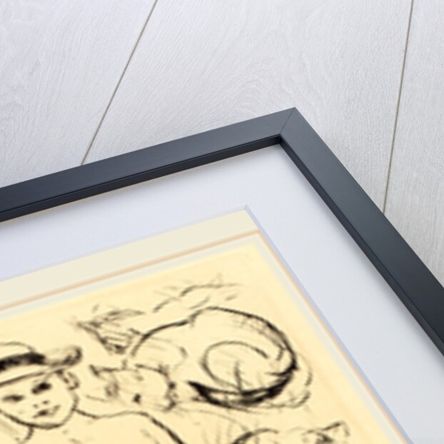 Boy Wearing Bathing-Trunks and Straw Hat by Lovis Corinth