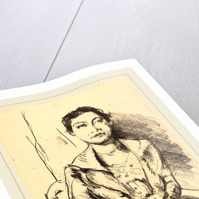 Anneliese Halbe by Lovis Corinth