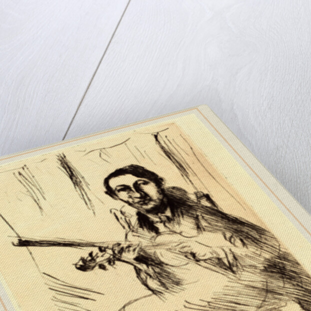 Andreas Weissgaerber-I by Lovis Corinth